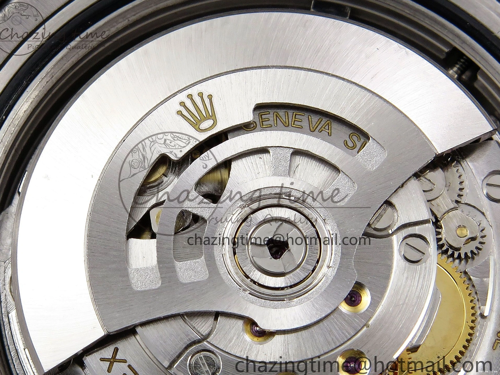 0213 Classic DayDate 40 SS JDF 904L Steel Black Roman Dial on President Bracelet VR3255 V3 (Gain Weight) 1434